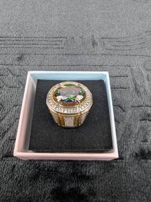 Cincin Permata Mystiq Quartz Ring Micro Setting