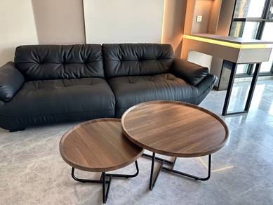 New 70+50cm Coffee Table Wood, meja kopi kayu