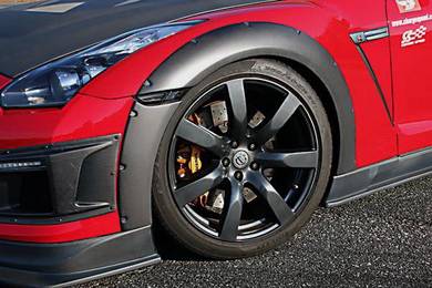 Charge Speed R35 Front Wide Fender Arch GTR GTR35