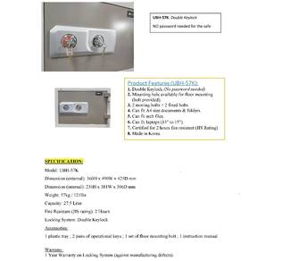 Safe Box - Double Key