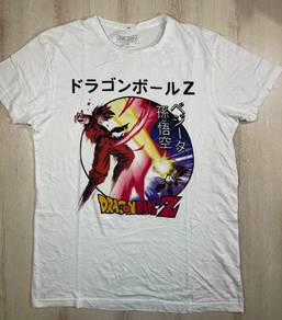 Dragon BallZ White Tee #BB Used