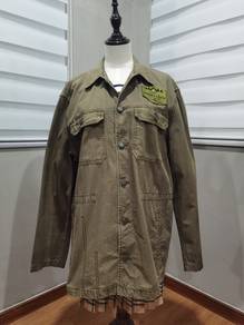 GUESS army Green jacket XL 8136