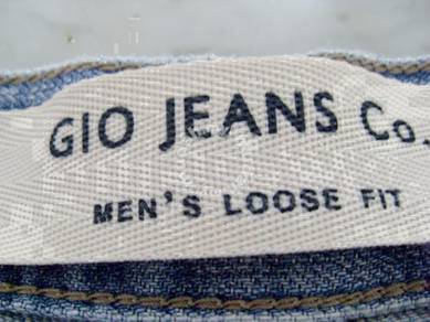 GIO JEANS CO Mens Loose Fit