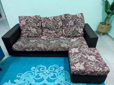 Sofa 3 Seater L Shape Fabrik