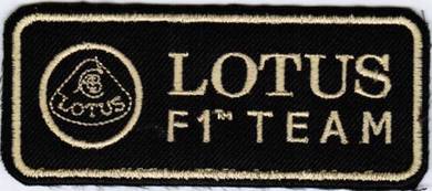 Lotus F1 Team Car Motorsport Racing Patch Badge