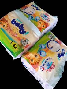 pampers pants size L 42 pcs