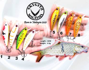SKYGITZ MALAYSIA SAVIOR 5cm 6.5gram KILLER lure