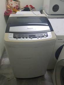 Panasonic Basuh Automatic 8kg Washer Top Mesin