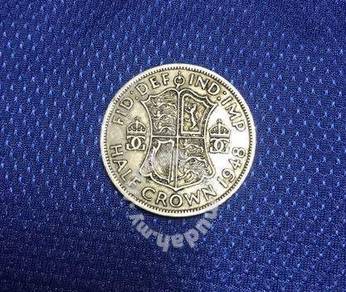 British Half Crown 1948
