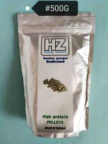 HZ Gentian Grouper Dedicated Fish Pellet 500gram