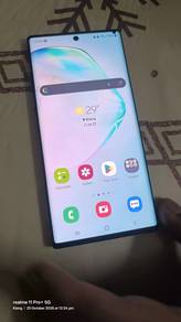 samsung galaxy note 10 plus/ ram 12 GB/ rom 256 GB