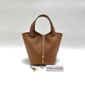 Preloved Hermes Picotin 18 Gold GHW