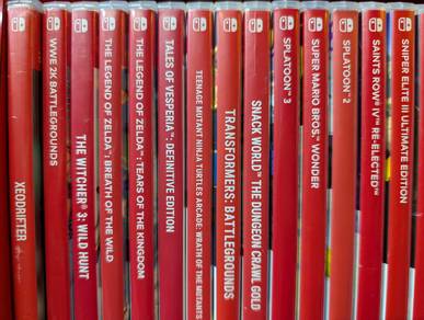 21 Sept List, USED Nintendo Switch 2 & 1 Games