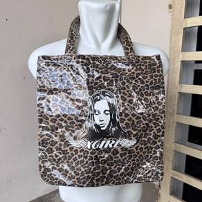 XGIRL leopard print tote bag