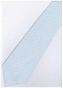 BU12 Baby Blue Top Quality Solid Formal Neck Tie