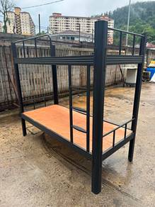 Besi Double Decker Katil Single Bed Frame 2 Tingka