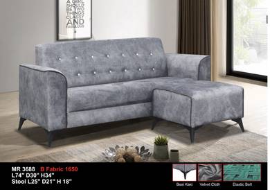 sofa 3 seater stool