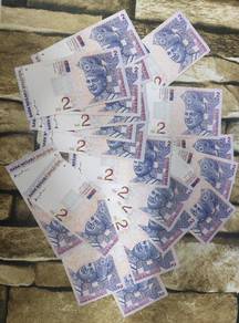 20 kpg duit lama RM2 Malaysia 