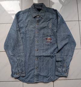 Kemeja Denim Hard Rock