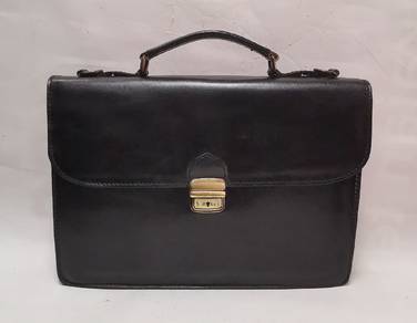 BORSE IN PELLE Executive Laptop Briefcase Business
