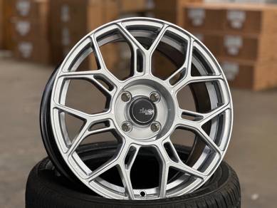 NEW 16 Advanti Asphalt Rim Vios Yaris City Jazz