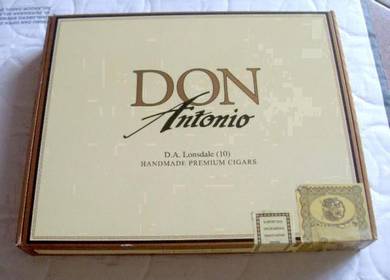 DON Antonio Wood Box - (Empty)