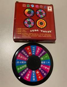 Party Drinking Game Spinning Wheel
