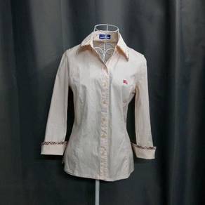 Burberry Pink Long Sleeve Shirt