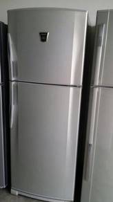 Sharp 2 Pintu Fridge Peti Besar Refrigerator Sejuk