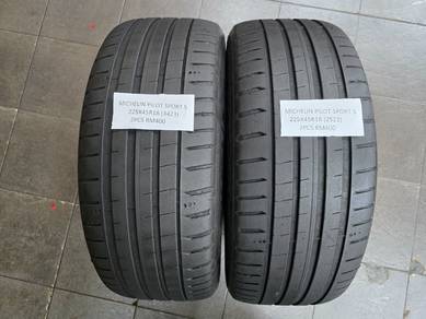 2pcs MICHELIN PILOT SPORT 5 Tyre 2254518 225 45 18