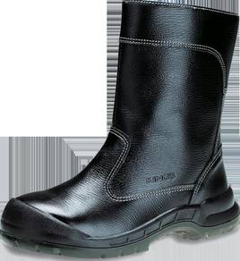 Safety Shoes Kings Men High Cut Black KWD804 Cust