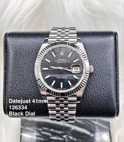 Rolex Datejust 41mm 126334 Black Dial NEW 2025