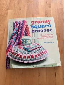 Granny Square Crochet Catherine Hirst Book Buku