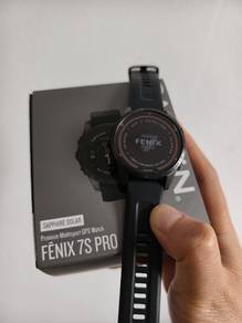 Garmin Fenix 7S Pro Sapphire Solar Black