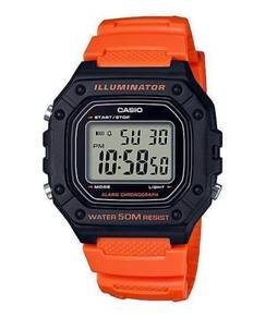 Watch- Casio Digital W218H-4B2-ORIGINAL