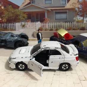 Cfe271 2000 tomy tomica 1:59 subaru impreza wrx s
