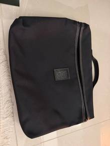 Longchamp Black Nylon Tote Bag