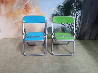 Miniature Folding chair set of 2 items