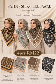 Tudung bawal bidang 45-50