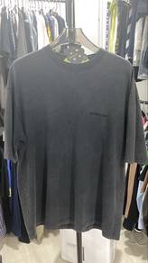Authentic Balenciaga Fade Out Logo Tee S P22.5”