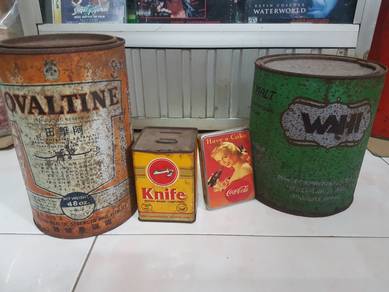Antik Combo Big Tin Ovaltine Wahi aka Milo