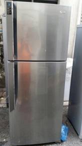 Chrome LG Peti Freezer Sejuk Refrigerator Fridge