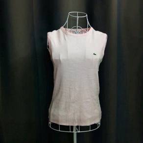 Lacoste Soft Pink Sleeveless Top