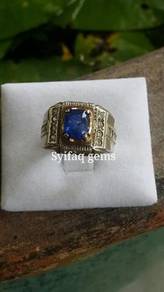 Cincin Nilam Cornflower Blue