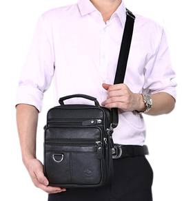 Genuine Cow Leather LFO Men's Sling Bag