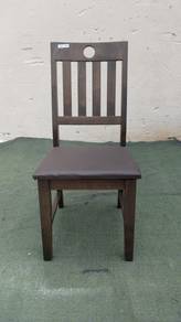 YE28F Kerusi Makan Kayu Wooden Dining Chair