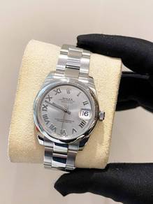 2016 Rolex Datejust 31  REF 178240 Silver Roman