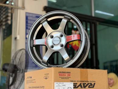 Sport Rim Baru 15 Volk Rays TE37 SL Gunmetal Cente