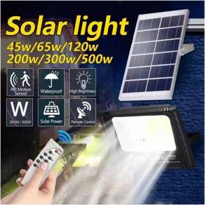 [RAYA] 45W 100LED SOLAR LiGHT LAMP LAMPU MURAH