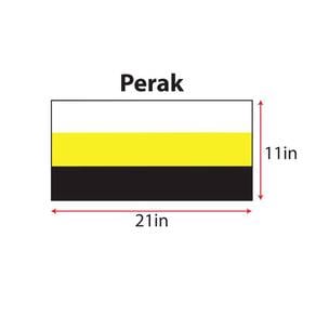Bendera Perak (11" x 21")